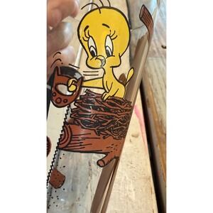Vintage 1976 Pepsi Collector Series SYLVESTER & TWEETY BIRD Looney Tunes Glass